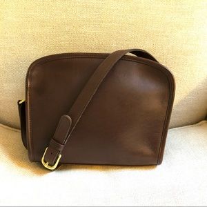 Coach Vintage Crossbody Brown Metropolis Zip Bag